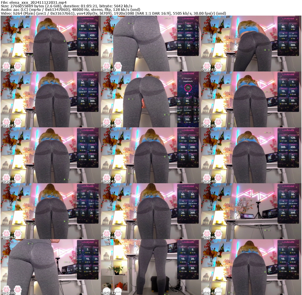 Preview thumb from elena_xxx on 2024-11-12 @ bongacams