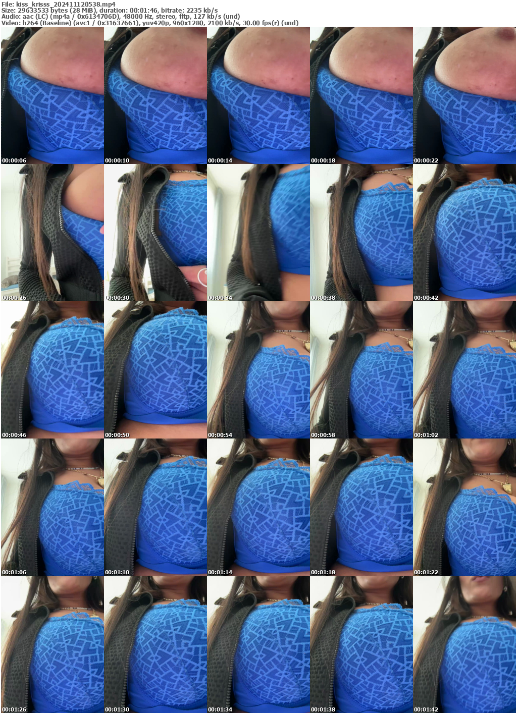 Preview thumb from kiss_krisss on 2024-11-12 @ bongacams