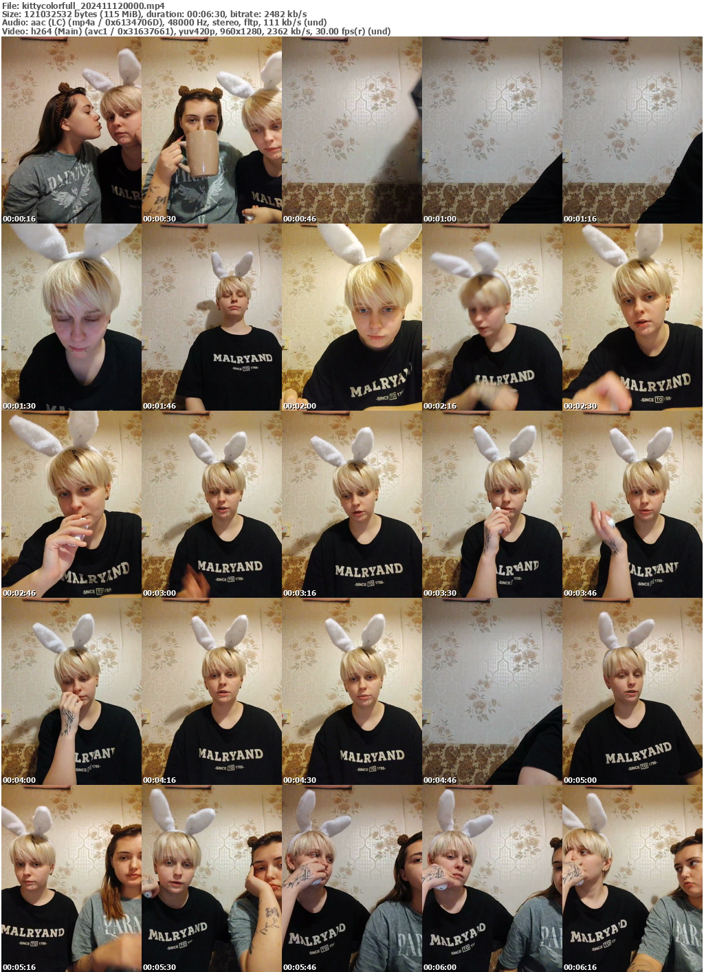 Preview thumb from kittycolorfull on 2024-11-12 @ bongacams