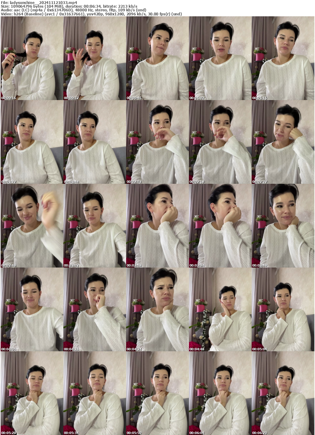 Preview thumb from ladysunshine_ on 2024-11-12 @ bongacams