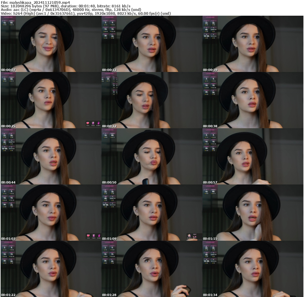 Preview thumb from malyshkaaa on 2024-11-12 @ bongacams