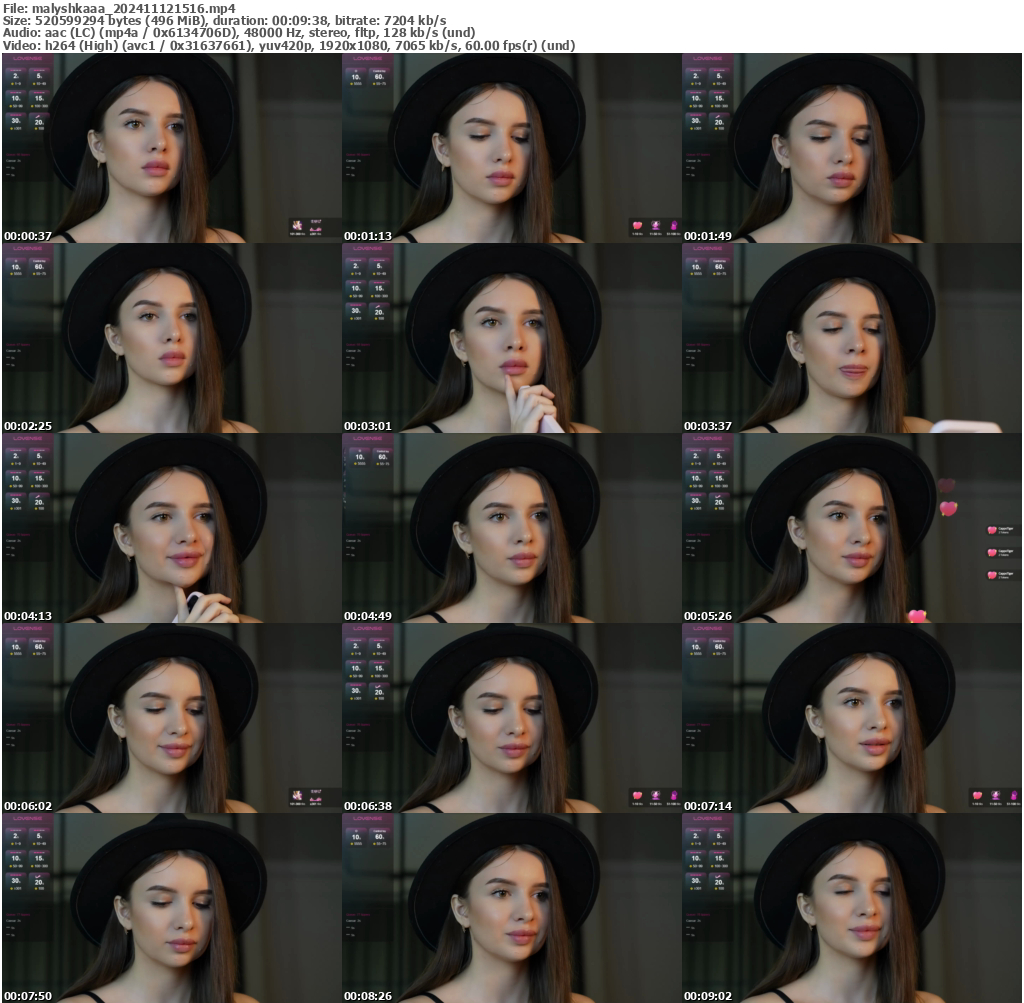 Preview thumb from malyshkaaa on 2024-11-12 @ bongacams