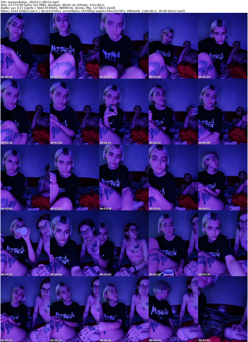 Preview thumb from mariandoleja on 2024-11-12 @ bongacams