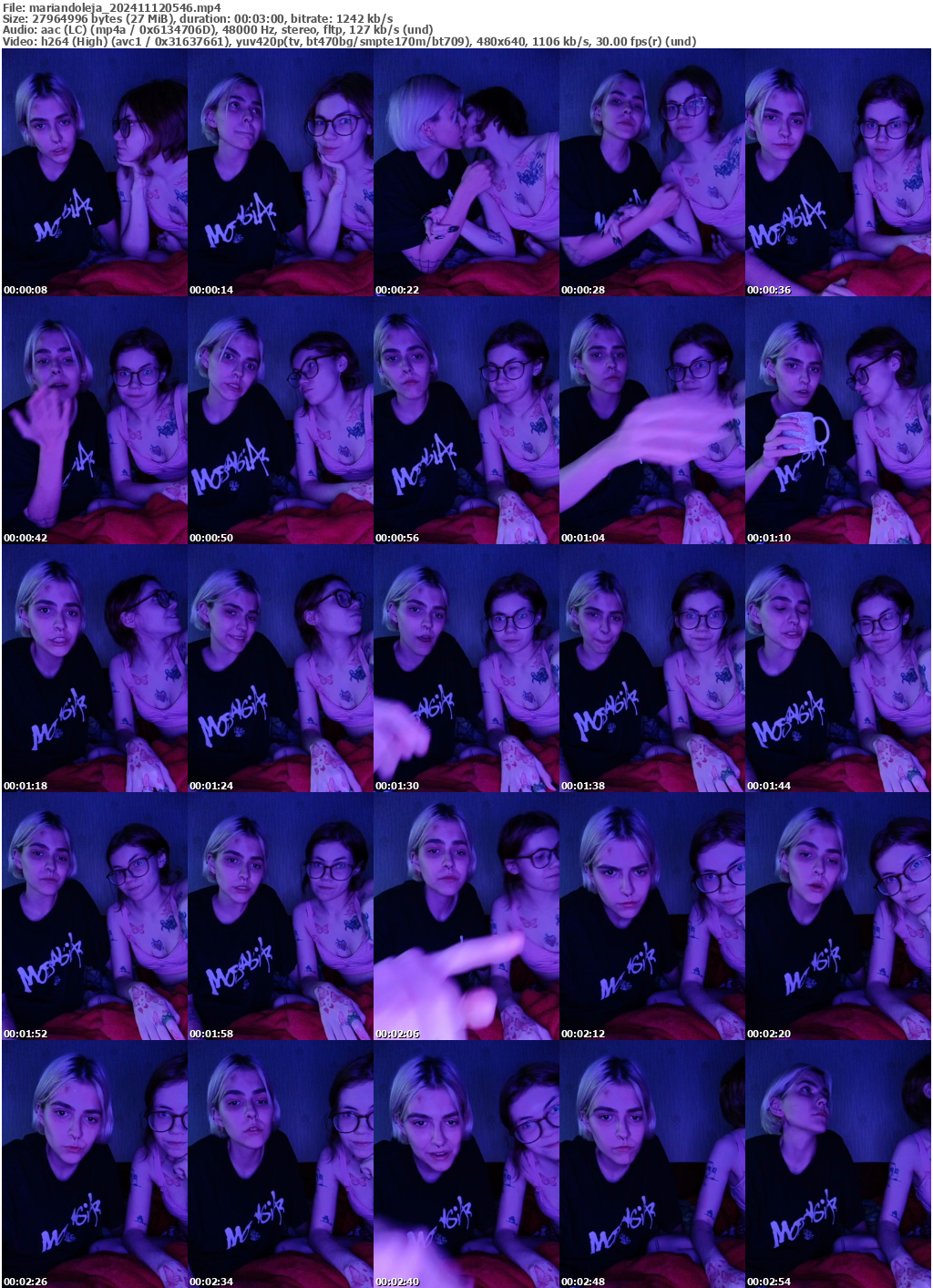 Preview thumb from mariandoleja on 2024-11-12 @ bongacams