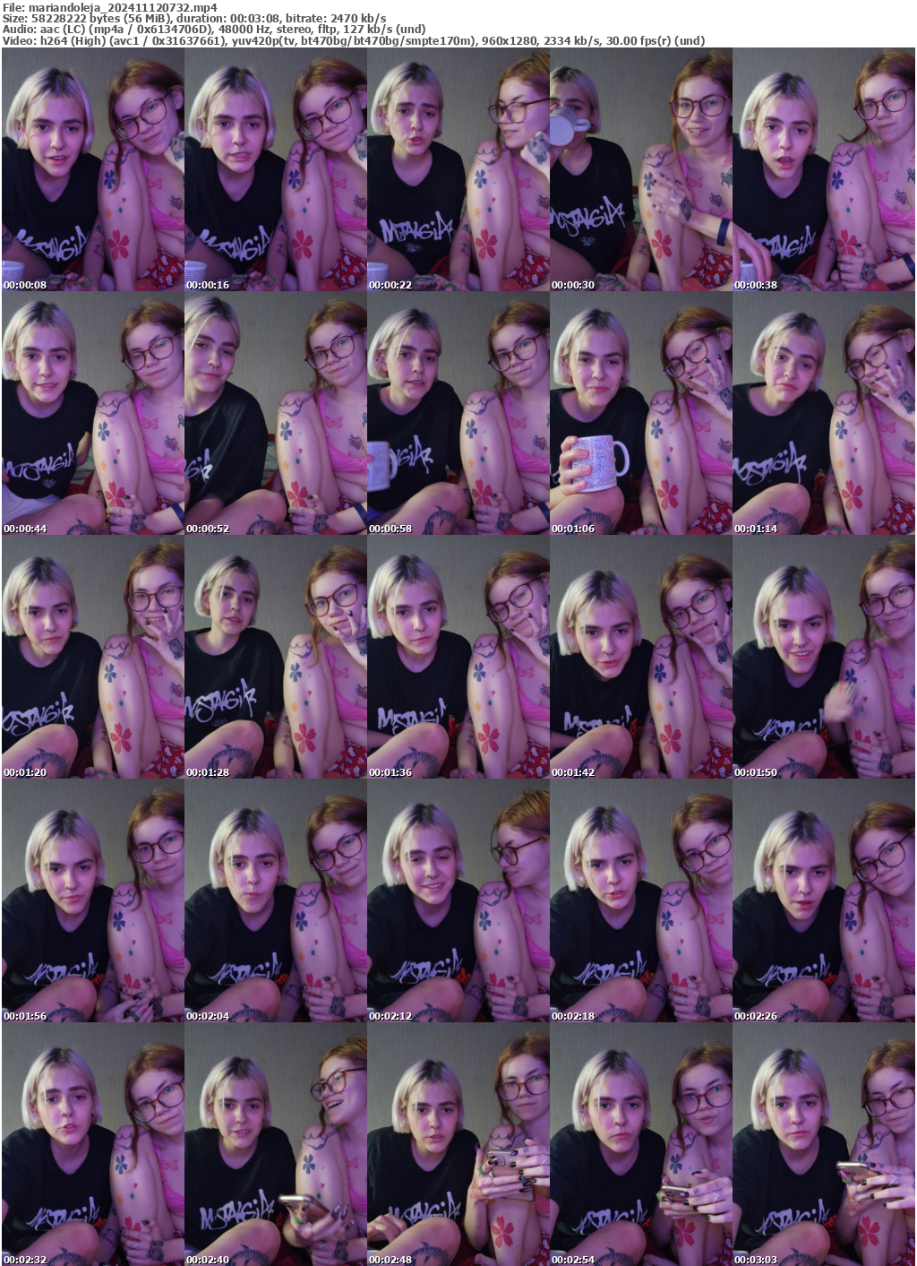 Preview thumb from mariandoleja on 2024-11-12 @ bongacams