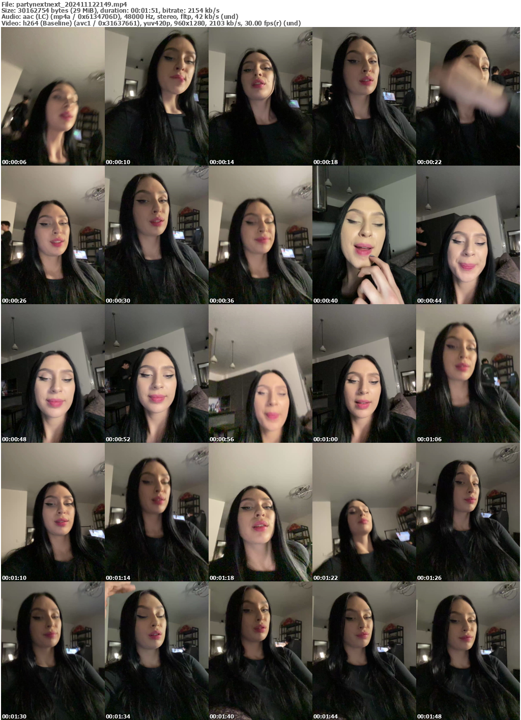 Preview thumb from partynextnext on 2024-11-12 @ bongacams