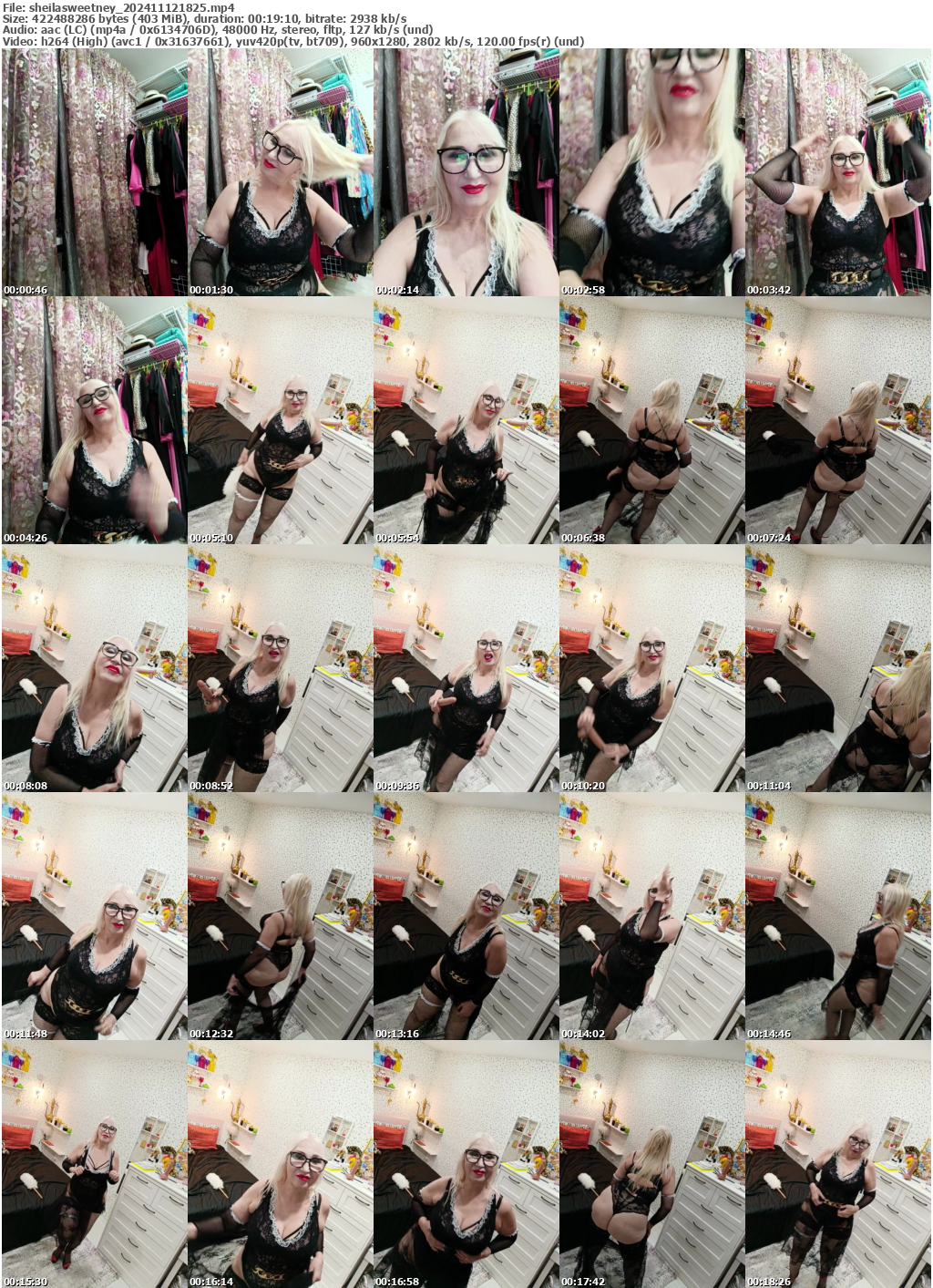 Preview thumb from sheilasweetney on 2024-11-12 @ bongacams