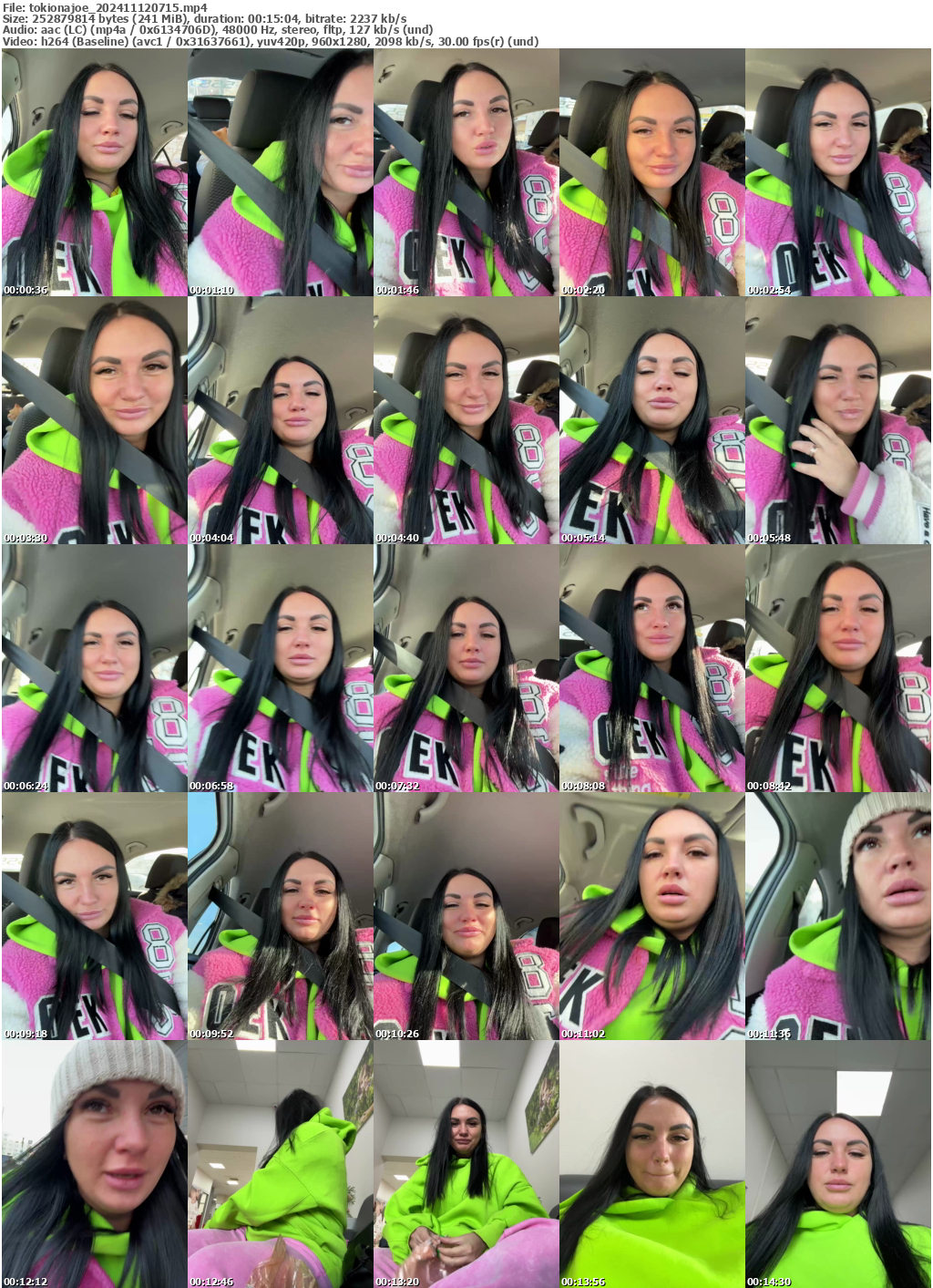 Preview thumb from tokionajoe on 2024-11-12 @ bongacams