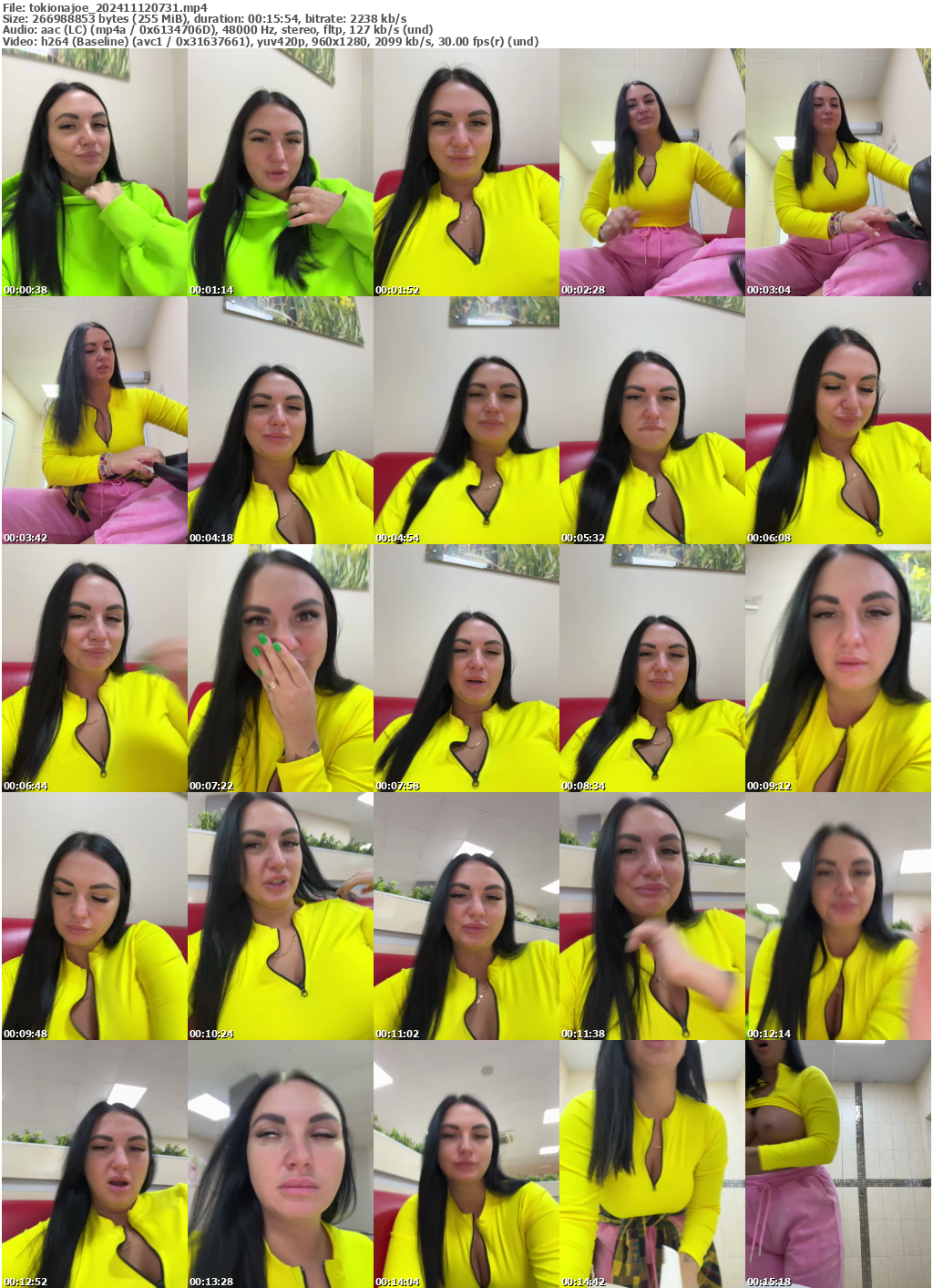 Preview thumb from tokionajoe on 2024-11-12 @ bongacams