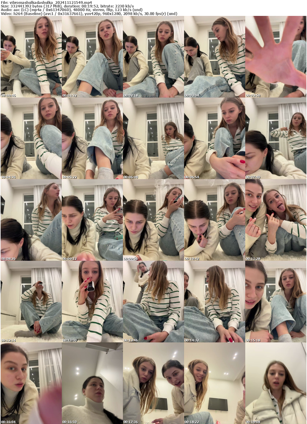 Preview thumb from vibromashulkadashulka on 2024-11-12 @ bongacams