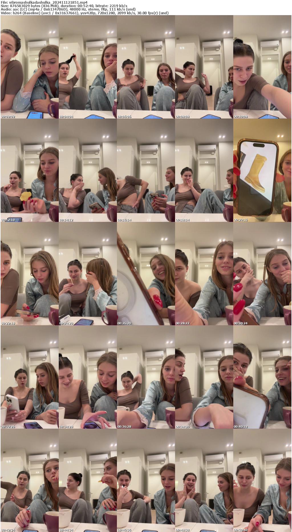 Preview thumb from vibromashulkadashulka on 2024-11-12 @ bongacams