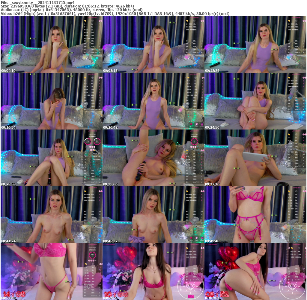 Preview thumb from _sexybounty_ on 2024-11-13 @ bongacams