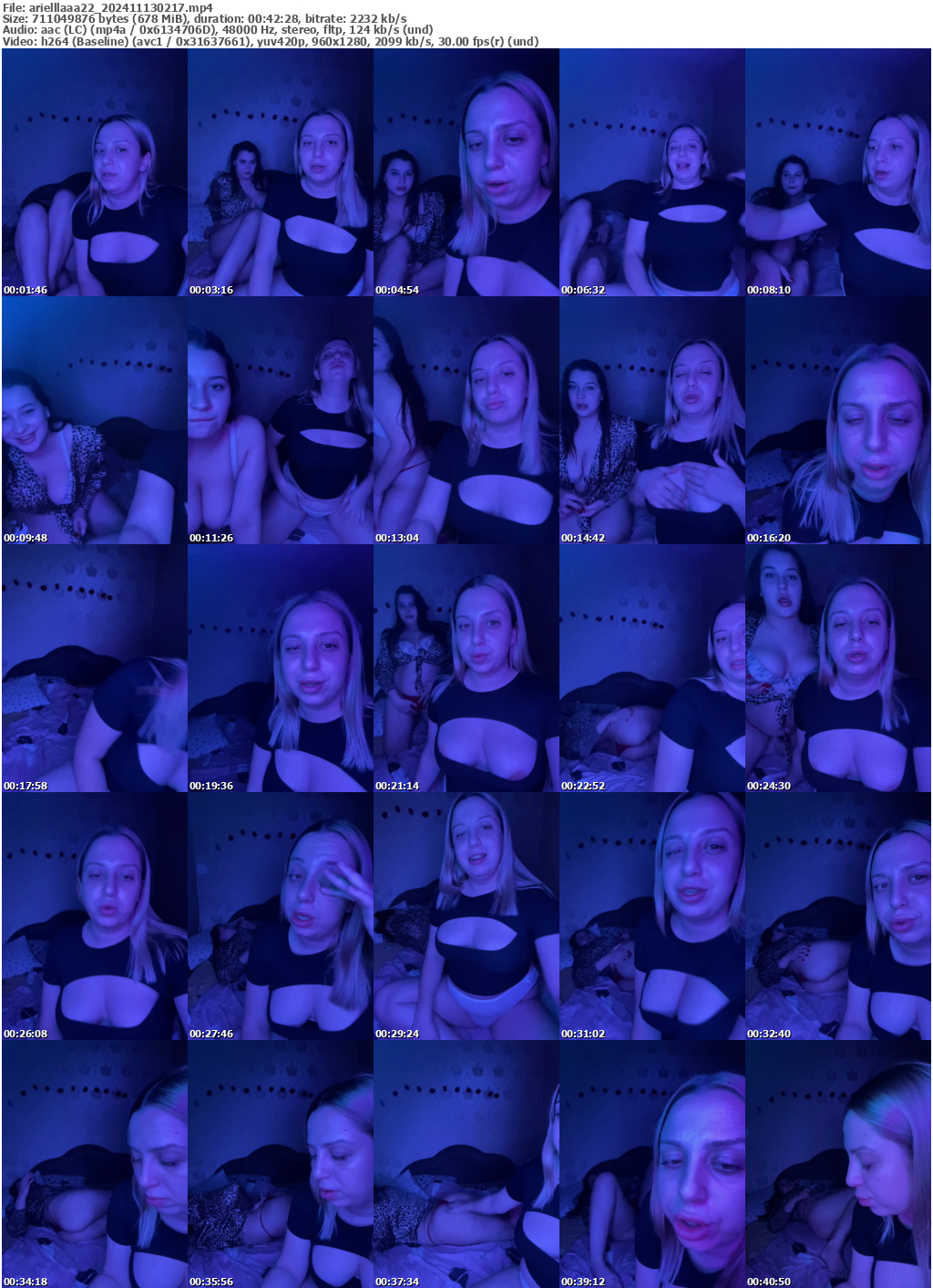 Preview thumb from arielllaaa22 on 2024-11-13 @ bongacams