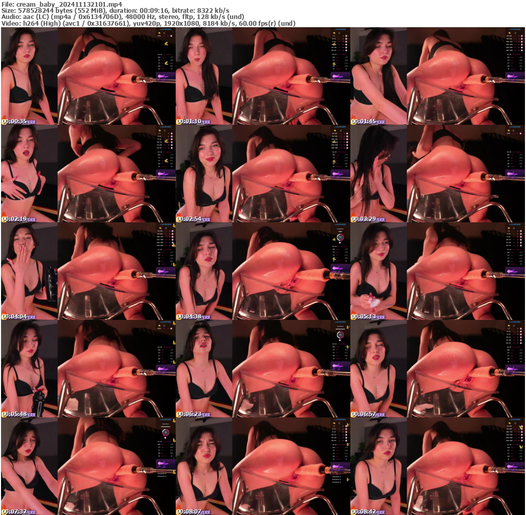 Preview thumb from cream_baby on 2024-11-13 @ bongacams