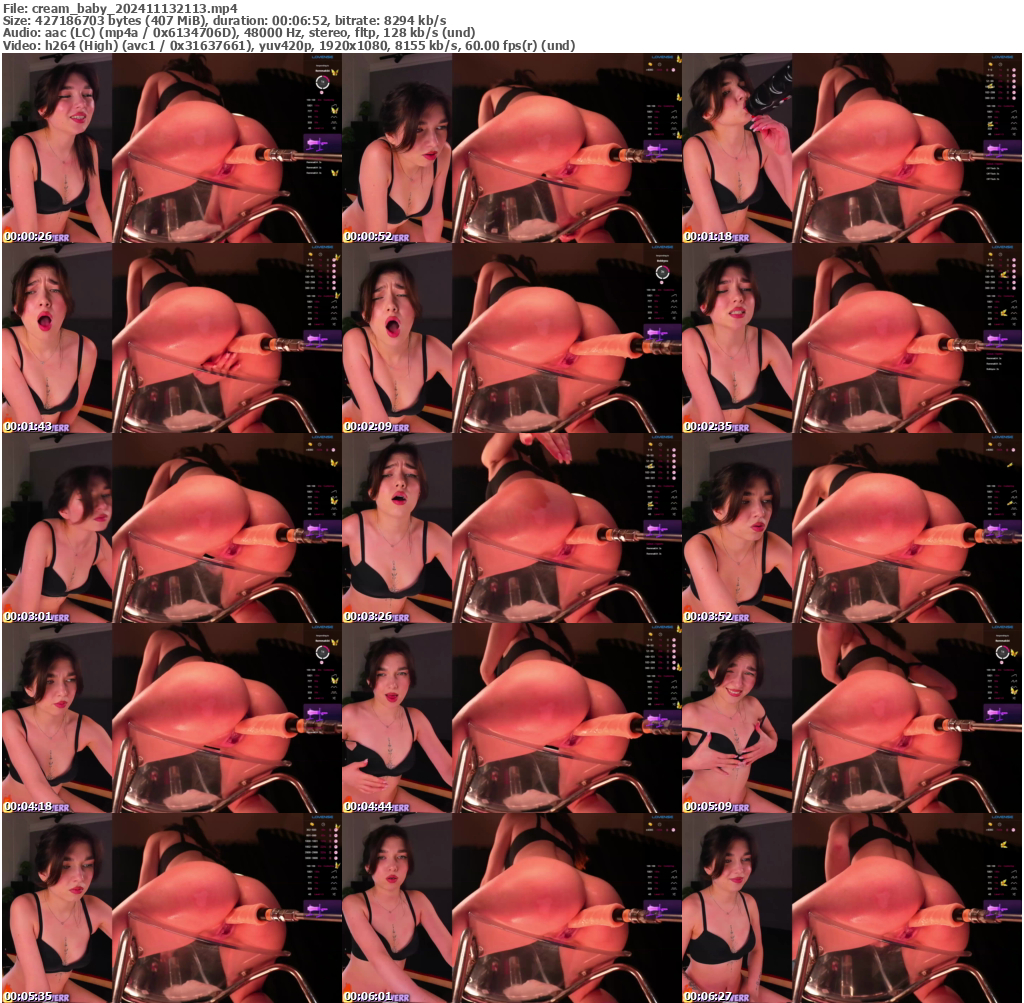 Preview thumb from cream_baby on 2024-11-13 @ bongacams