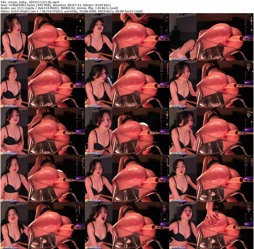 Preview thumb from cream_baby on 2024-11-13 @ bongacams