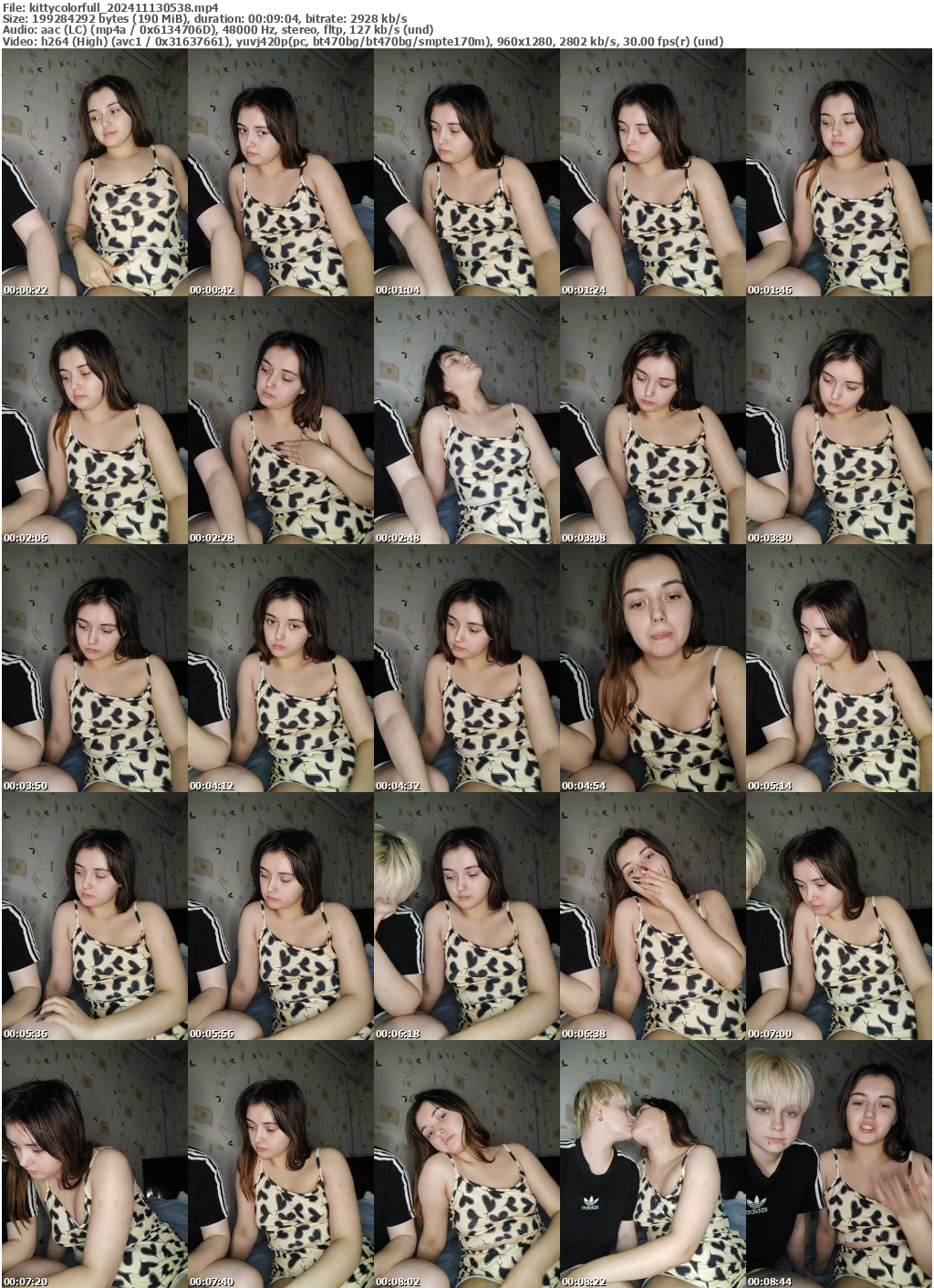 Preview thumb from kittycolorfull on 2024-11-13 @ bongacams