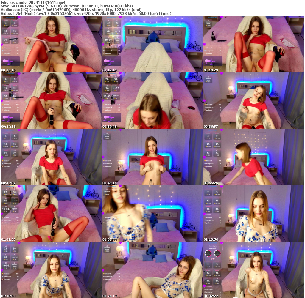 Preview thumb from lesicandy on 2024-11-13 @ bongacams