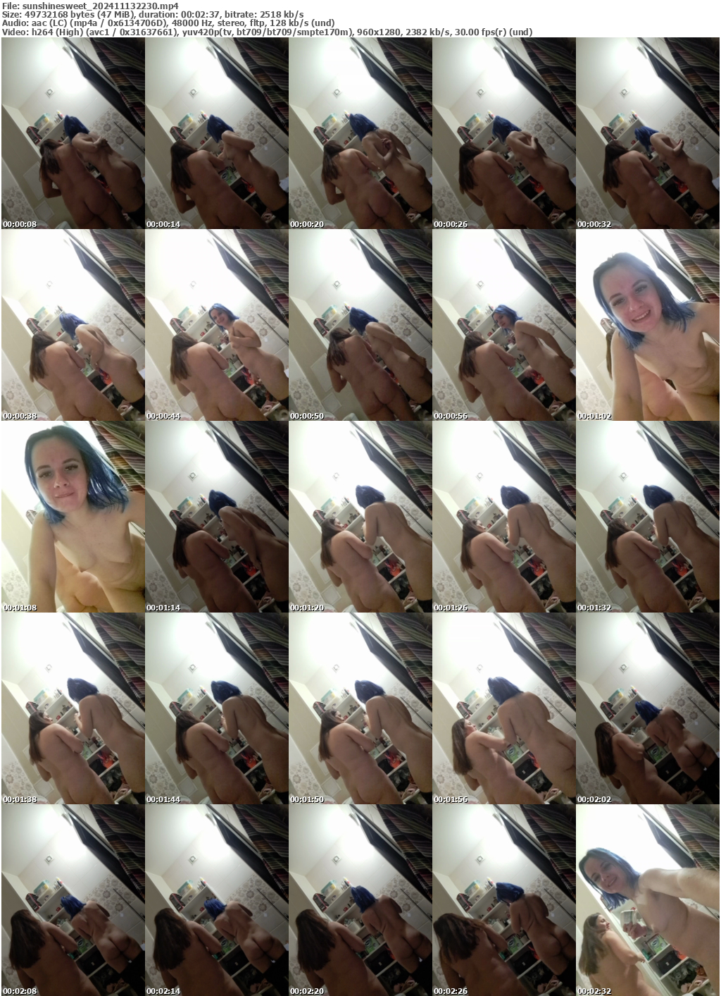 Preview thumb from sunshinesweet on 2024-11-13 @ bongacams