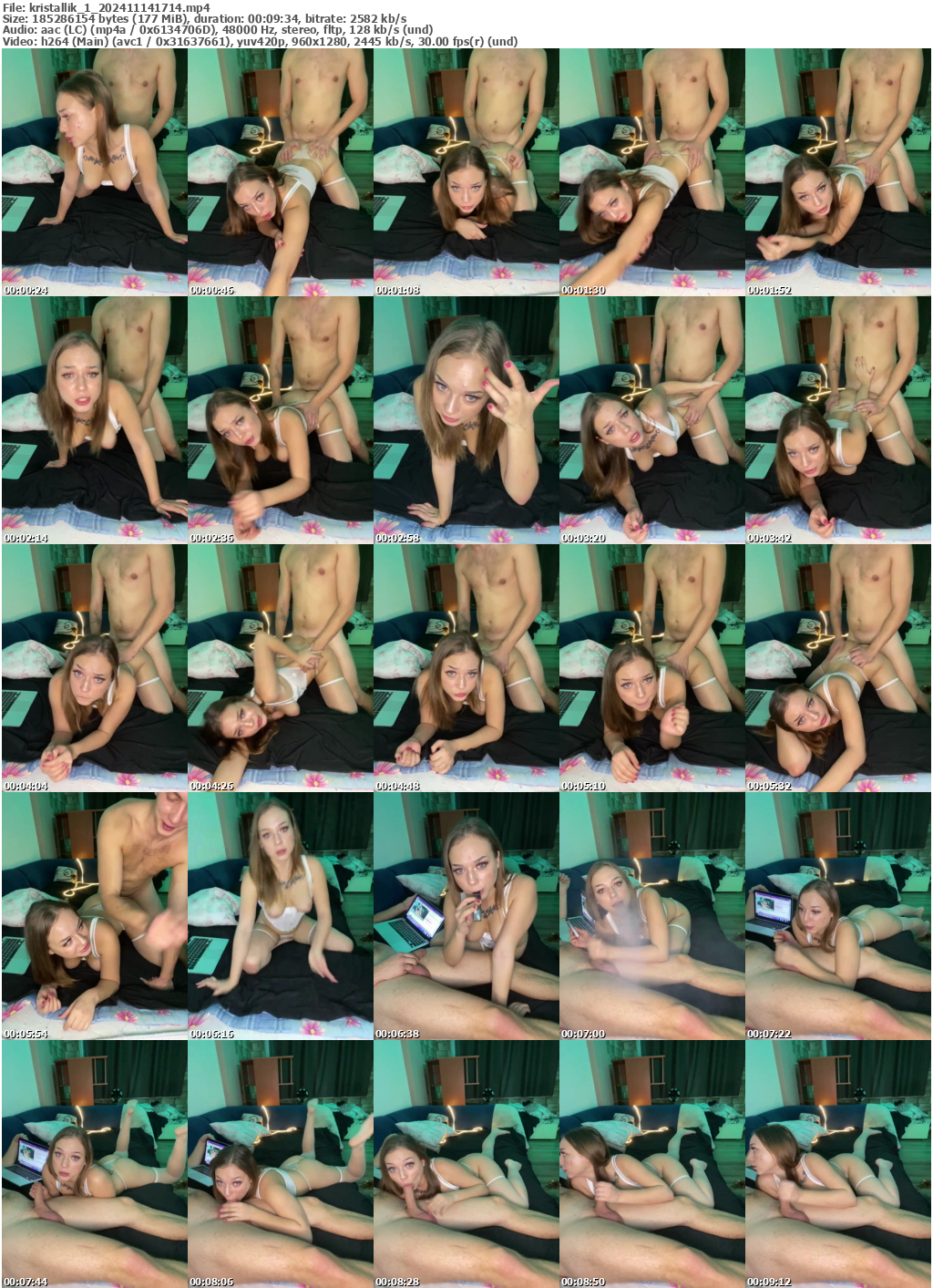 Preview thumb from kristallik_1 on 2024-11-14 @ bongacams