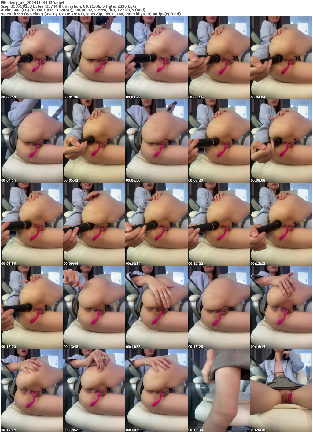 Preview thumb from ledy_ok on 2024-11-14 @ bongacams