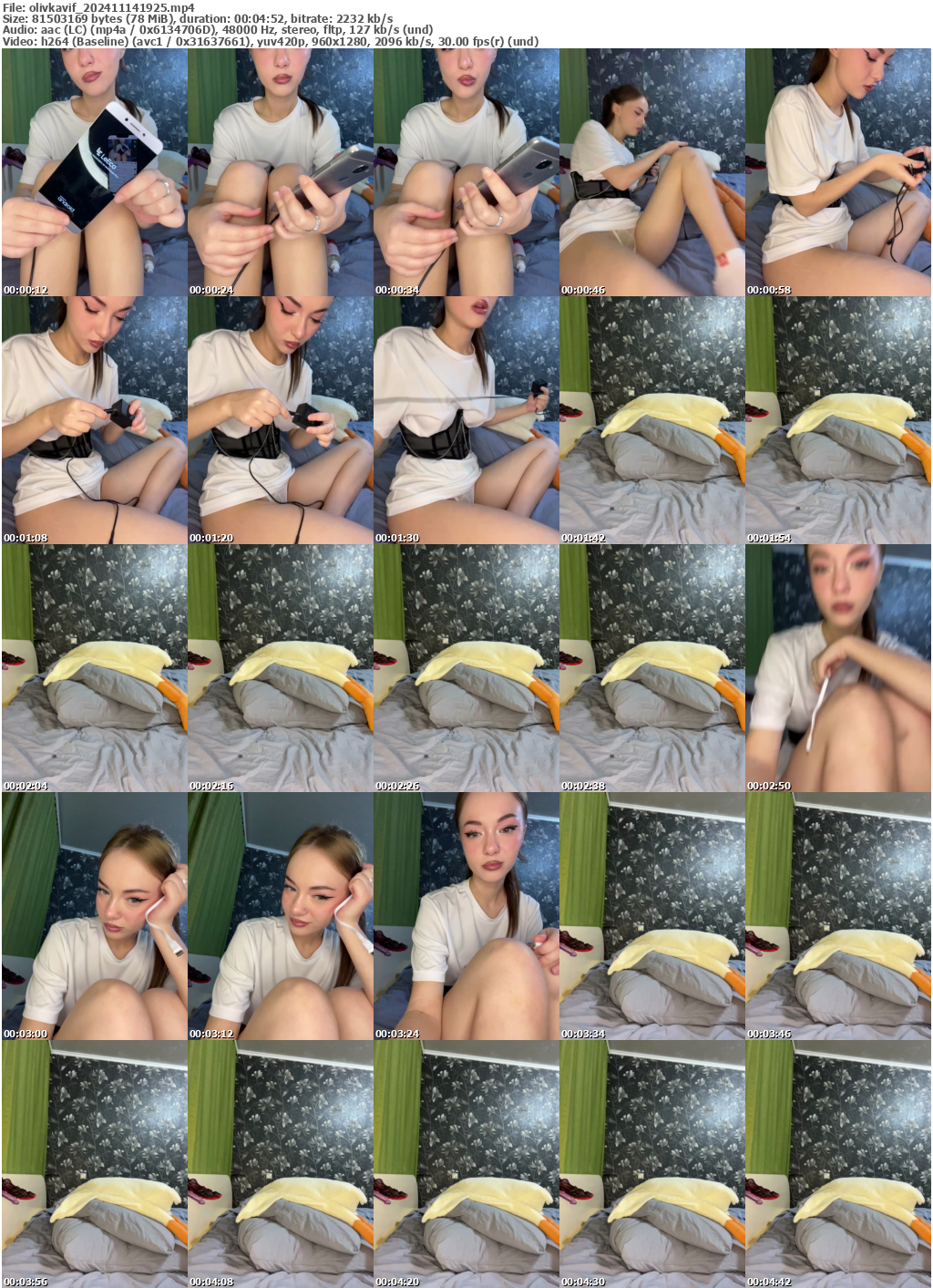 Preview thumb from olivkavif on 2024-11-14 @ bongacams