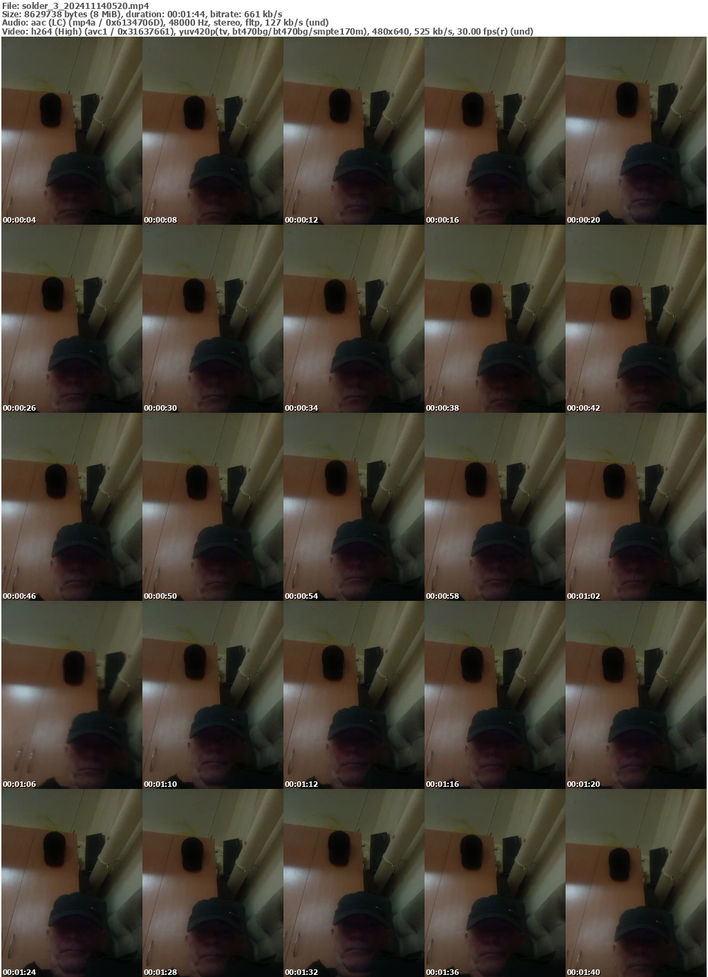 Preview thumb from solder_3 on 2024-11-14 @ bongacams