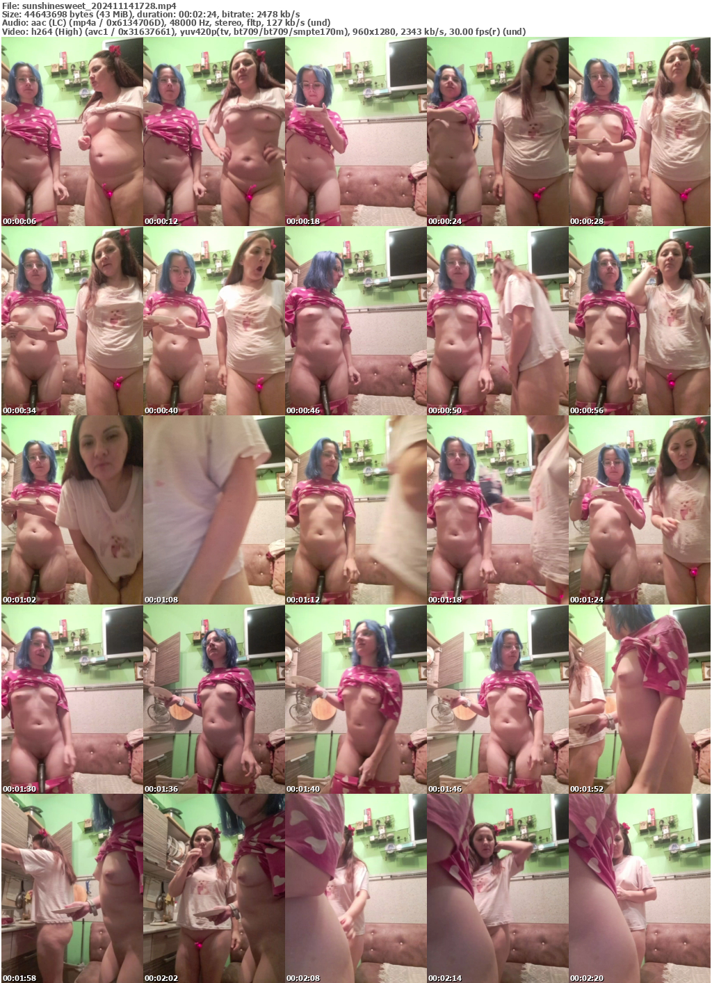 Preview thumb from sunshinesweet on 2024-11-14 @ bongacams