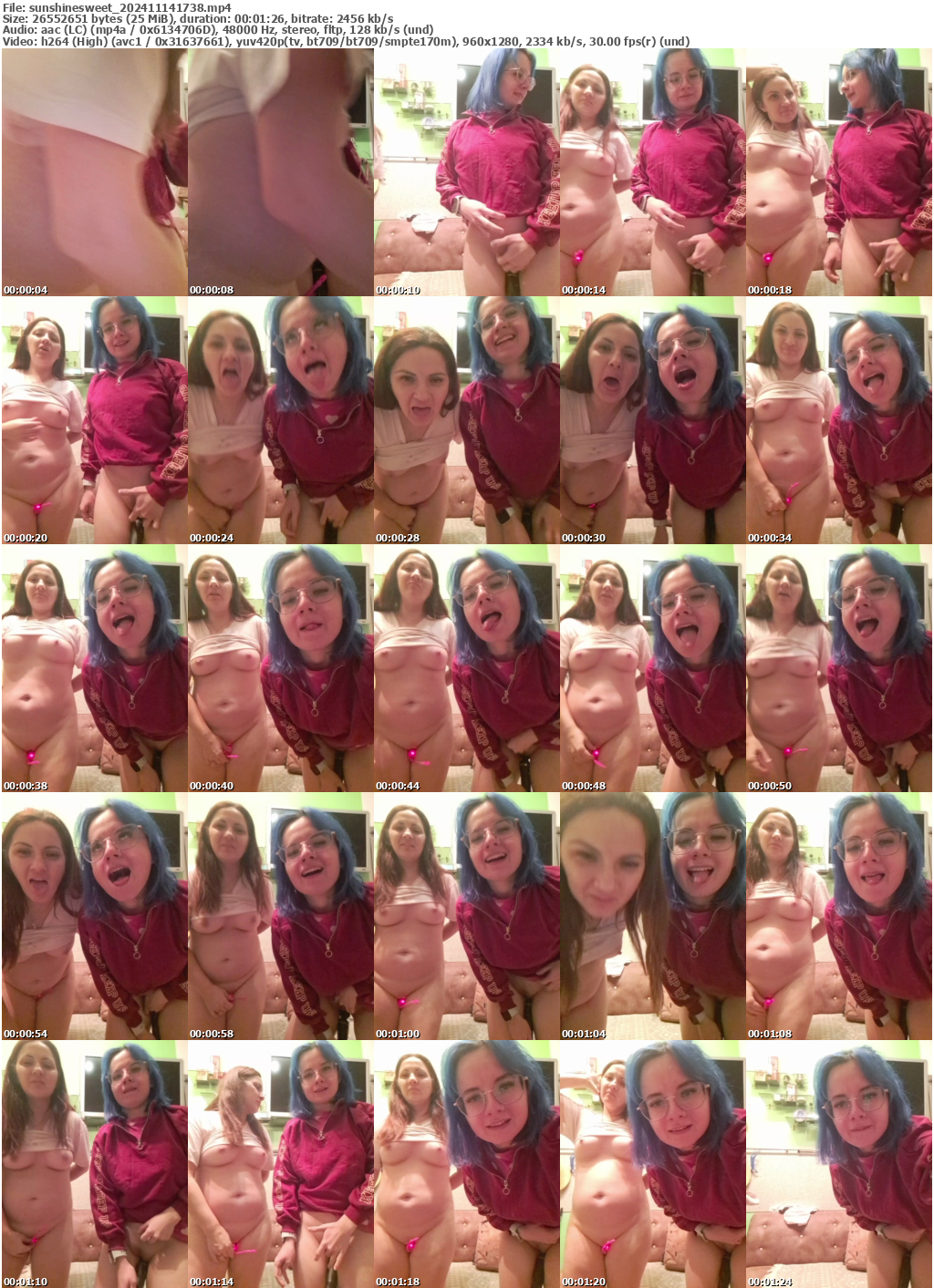 Preview thumb from sunshinesweet on 2024-11-14 @ bongacams