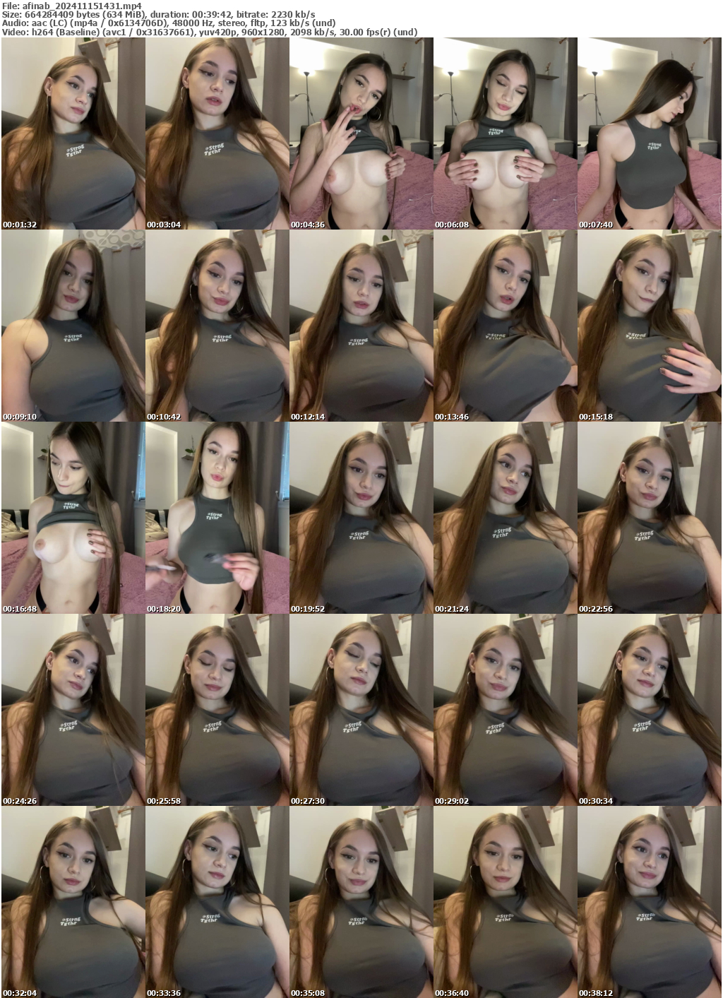 Preview thumb from afinab on 2024-11-15 @ bongacams