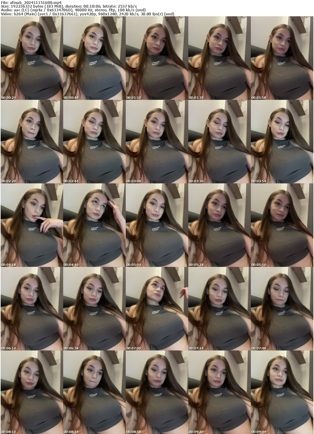 Preview thumb from afinab on 2024-11-15 @ bongacams