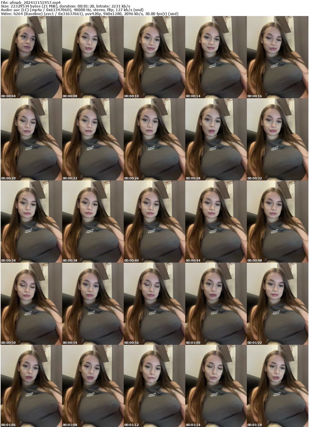 Preview thumb from afinab on 2024-11-15 @ bongacams