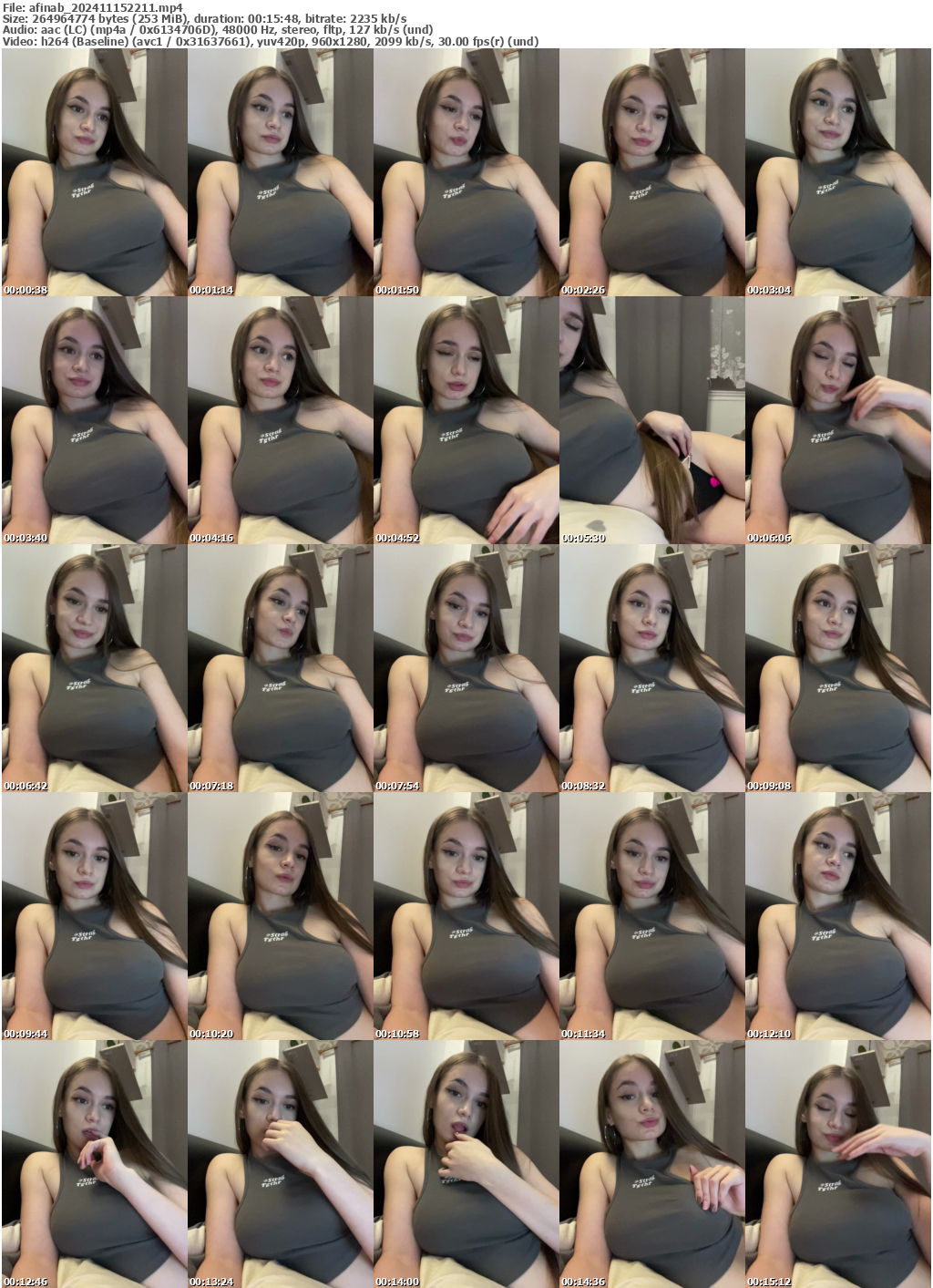 Preview thumb from afinab on 2024-11-15 @ bongacams