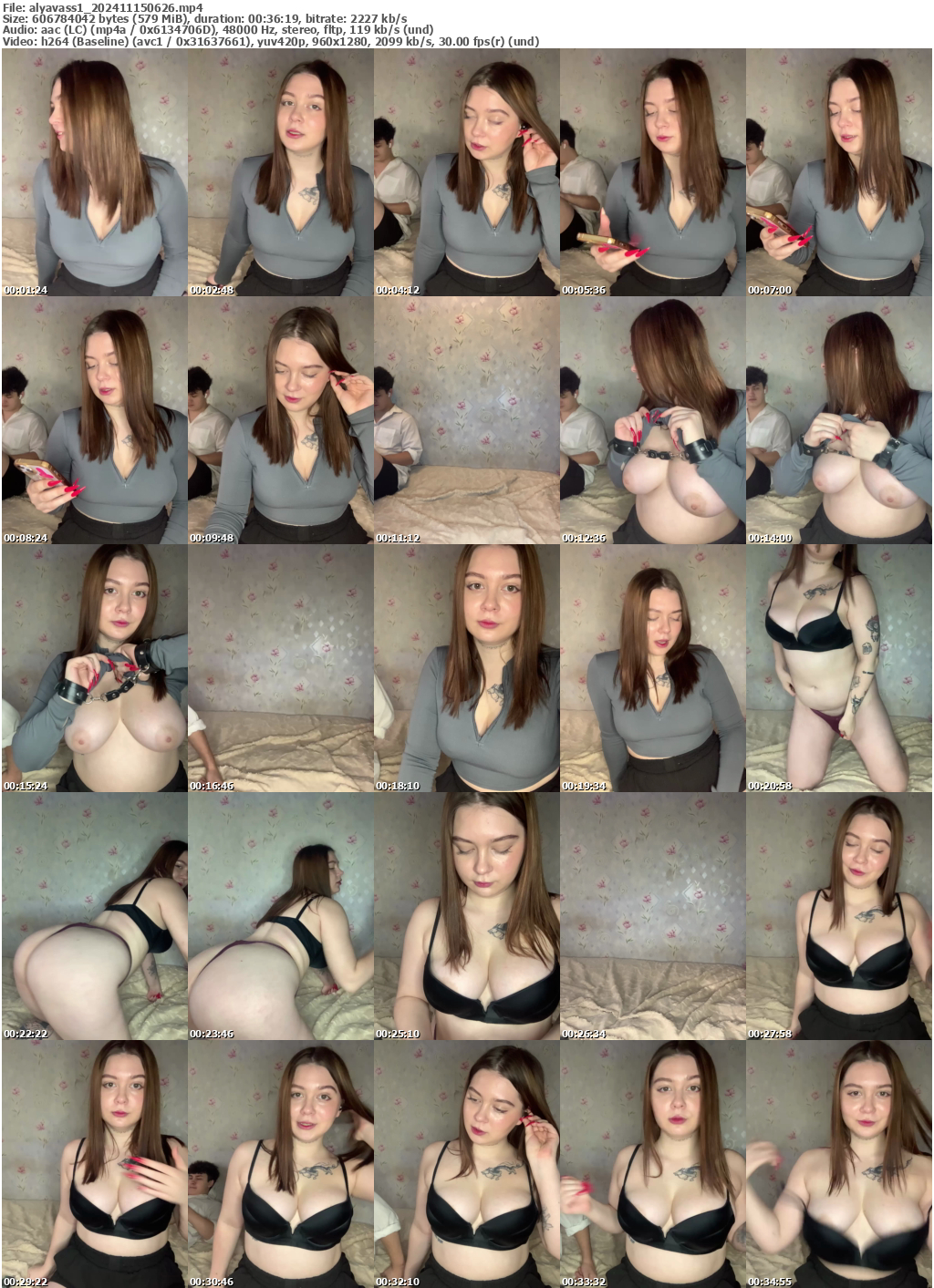 Preview thumb from alyavass1 on 2024-11-15 @ bongacams