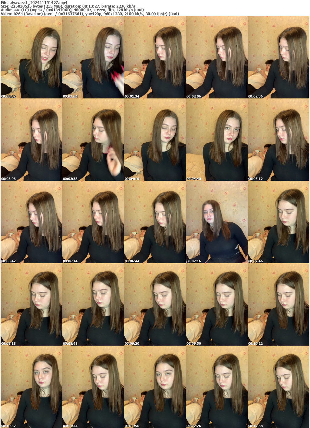 Preview thumb from alyavass1 on 2024-11-15 @ bongacams