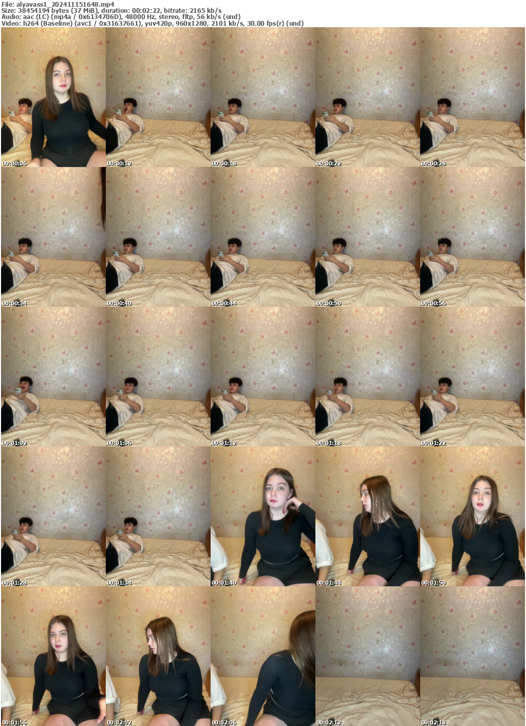 Preview thumb from alyavass1 on 2024-11-15 @ bongacams