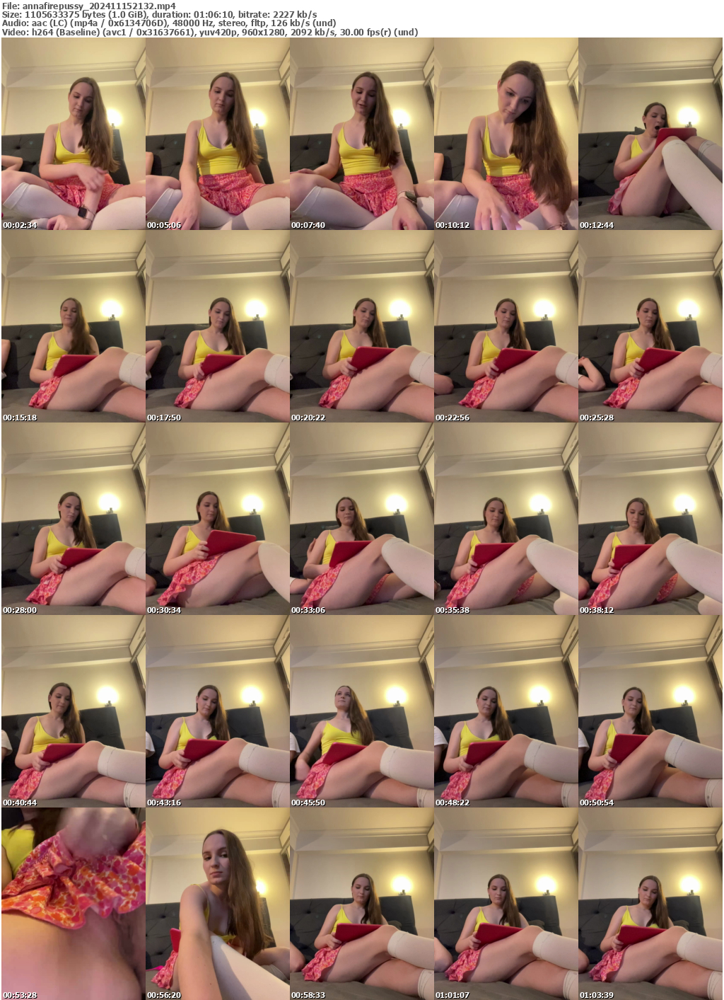 Preview thumb from annafirepussy on 2024-11-15 @ bongacams