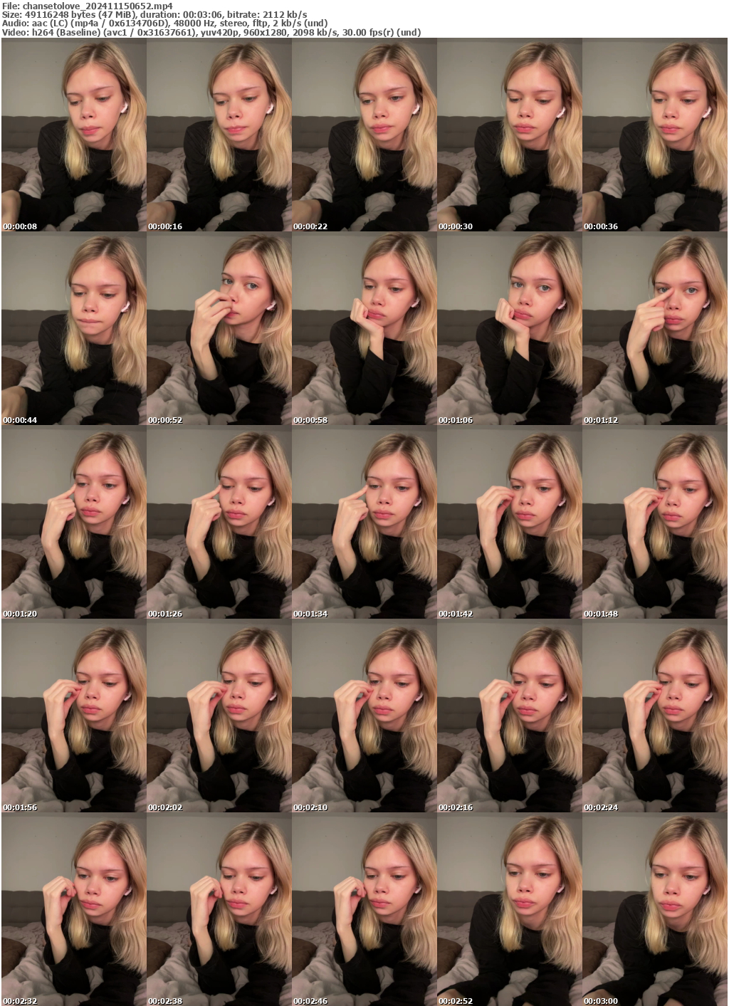 Preview thumb from chansetolove on 2024-11-15 @ bongacams