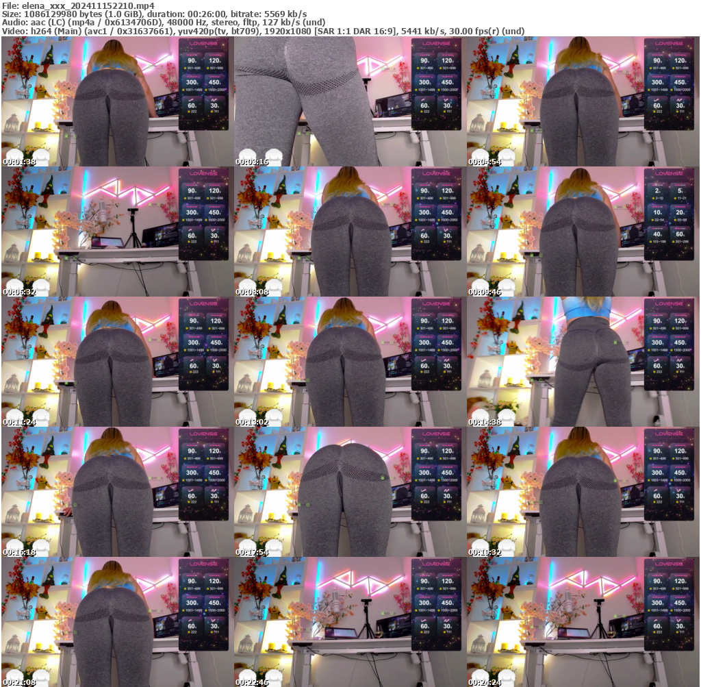 Preview thumb from elena_xxx on 2024-11-15 @ bongacams