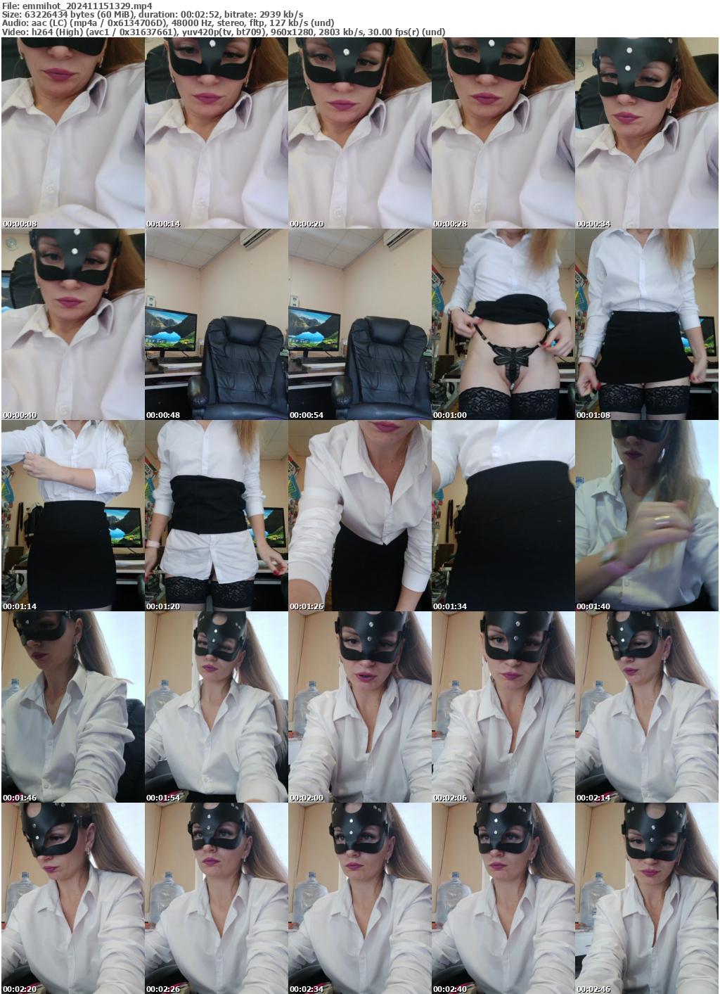 Preview thumb from emmihot on 2024-11-15 @ bongacams