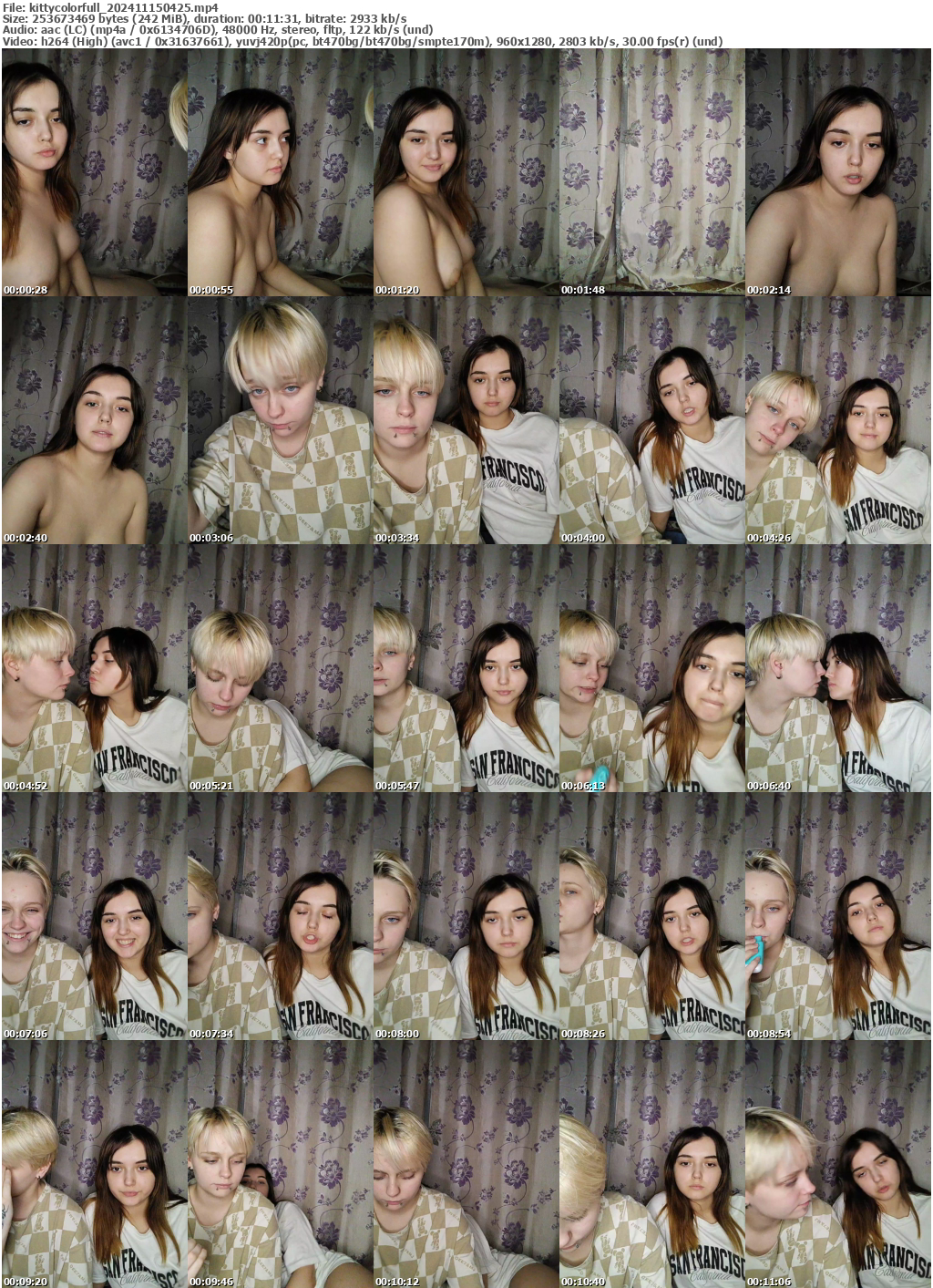 Preview thumb from kittycolorfull on 2024-11-15 @ bongacams