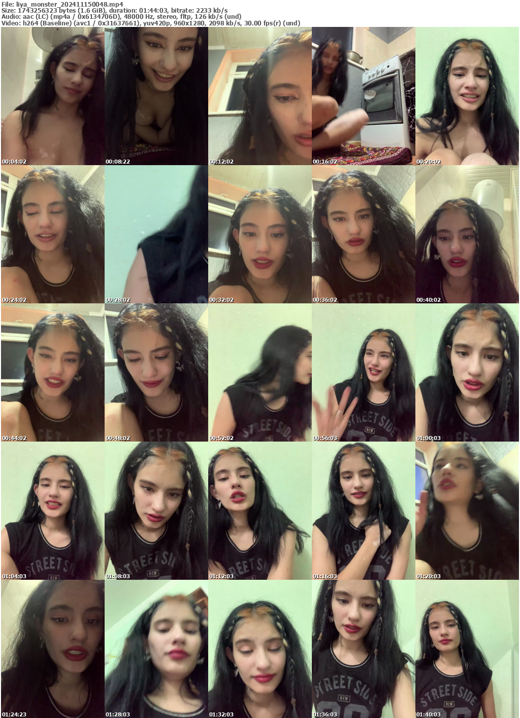 Preview thumb from liya_monster on 2024-11-15 @ bongacams