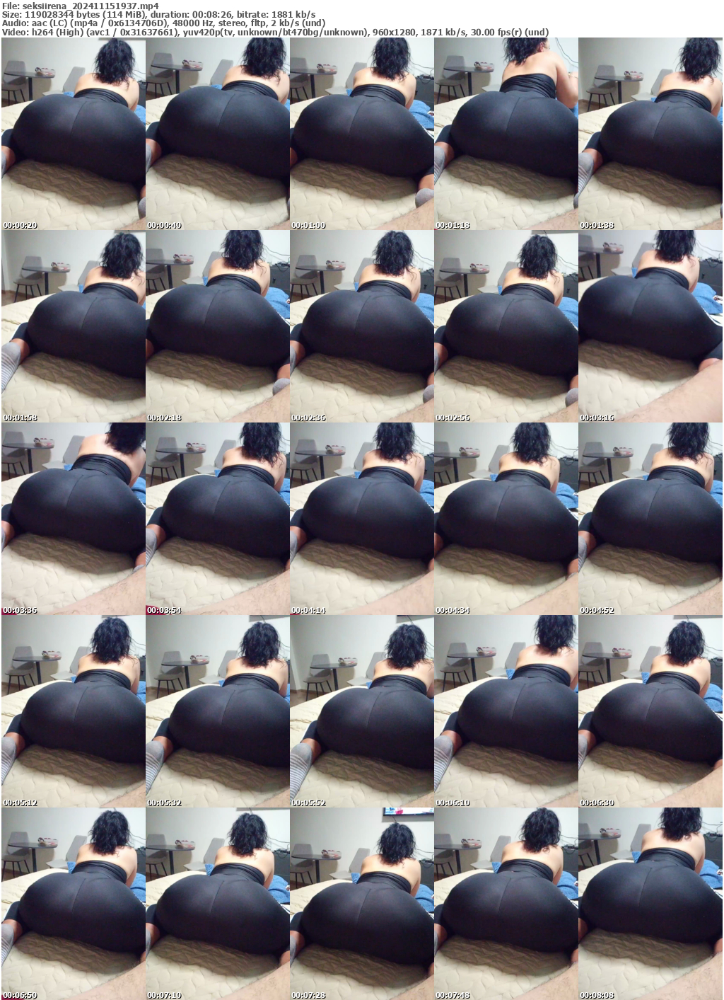 Preview thumb from seksiirena on 2024-11-15 @ bongacams