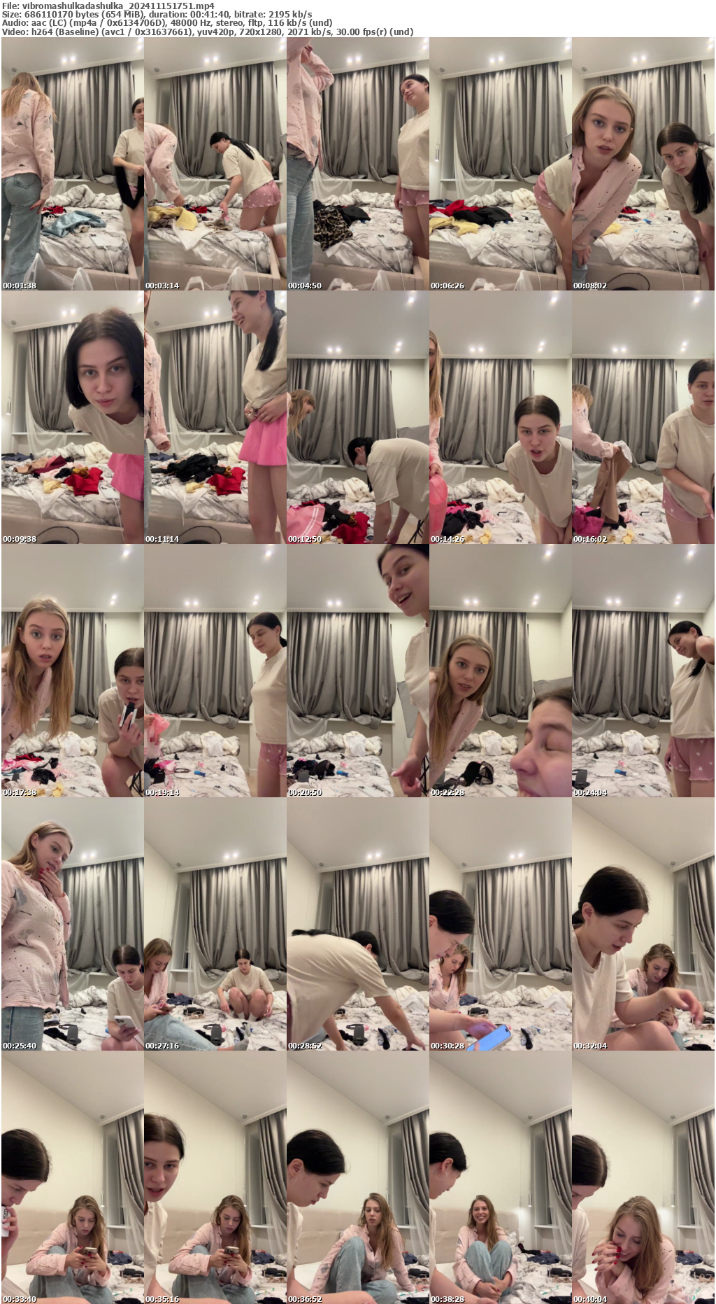 Preview thumb from vibromashulkadashulka on 2024-11-15 @ bongacams