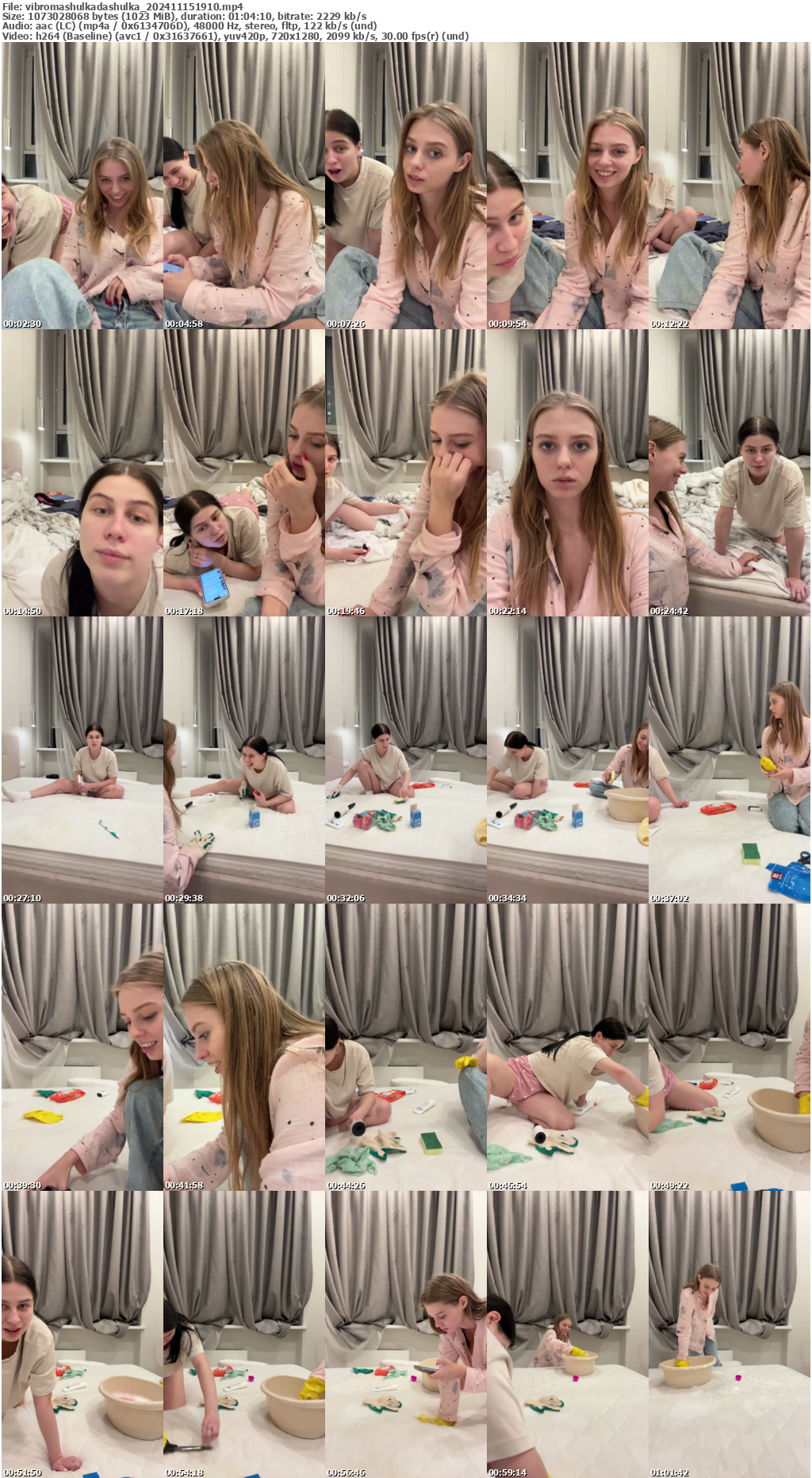 Preview thumb from vibromashulkadashulka on 2024-11-15 @ bongacams