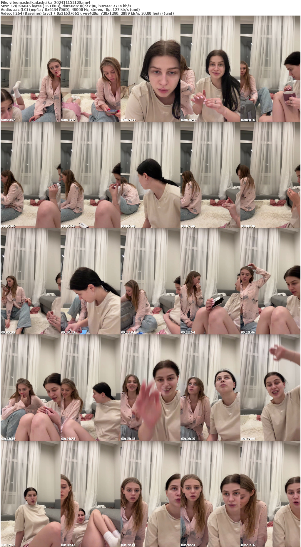 Preview thumb from vibromashulkadashulka on 2024-11-15 @ bongacams