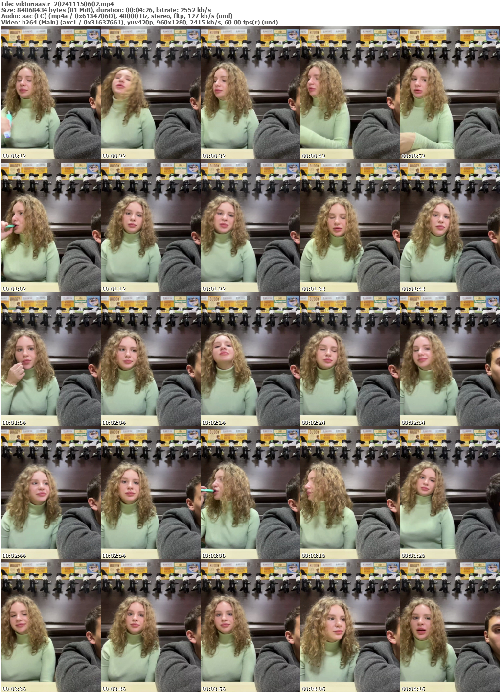 Preview thumb from viktoriaastr on 2024-11-15 @ bongacams