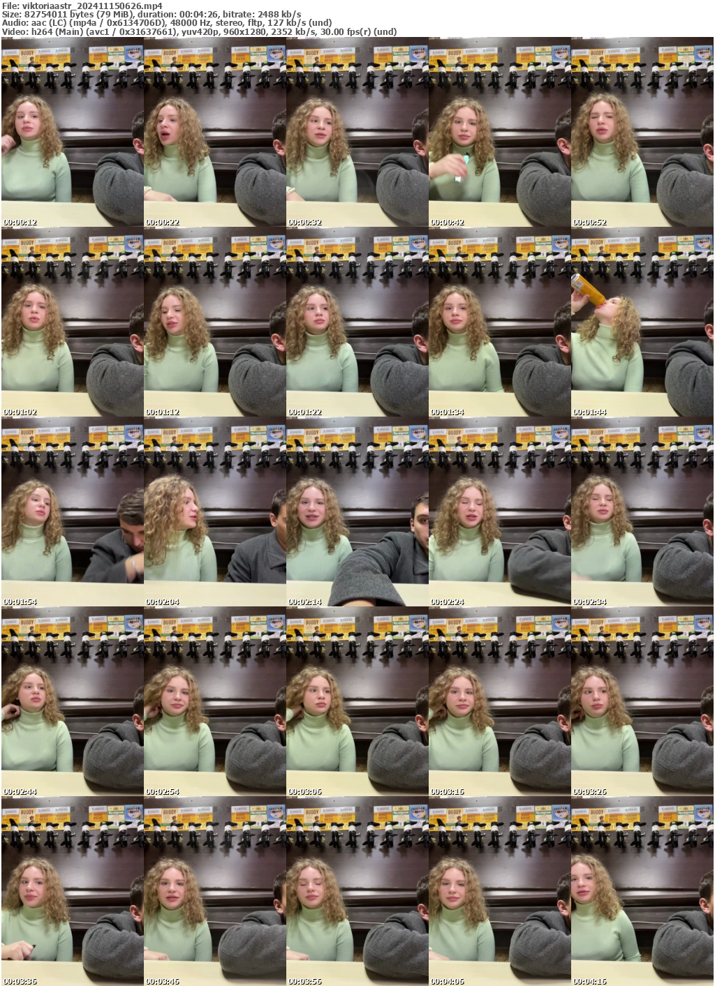 Preview thumb from viktoriaastr on 2024-11-15 @ bongacams