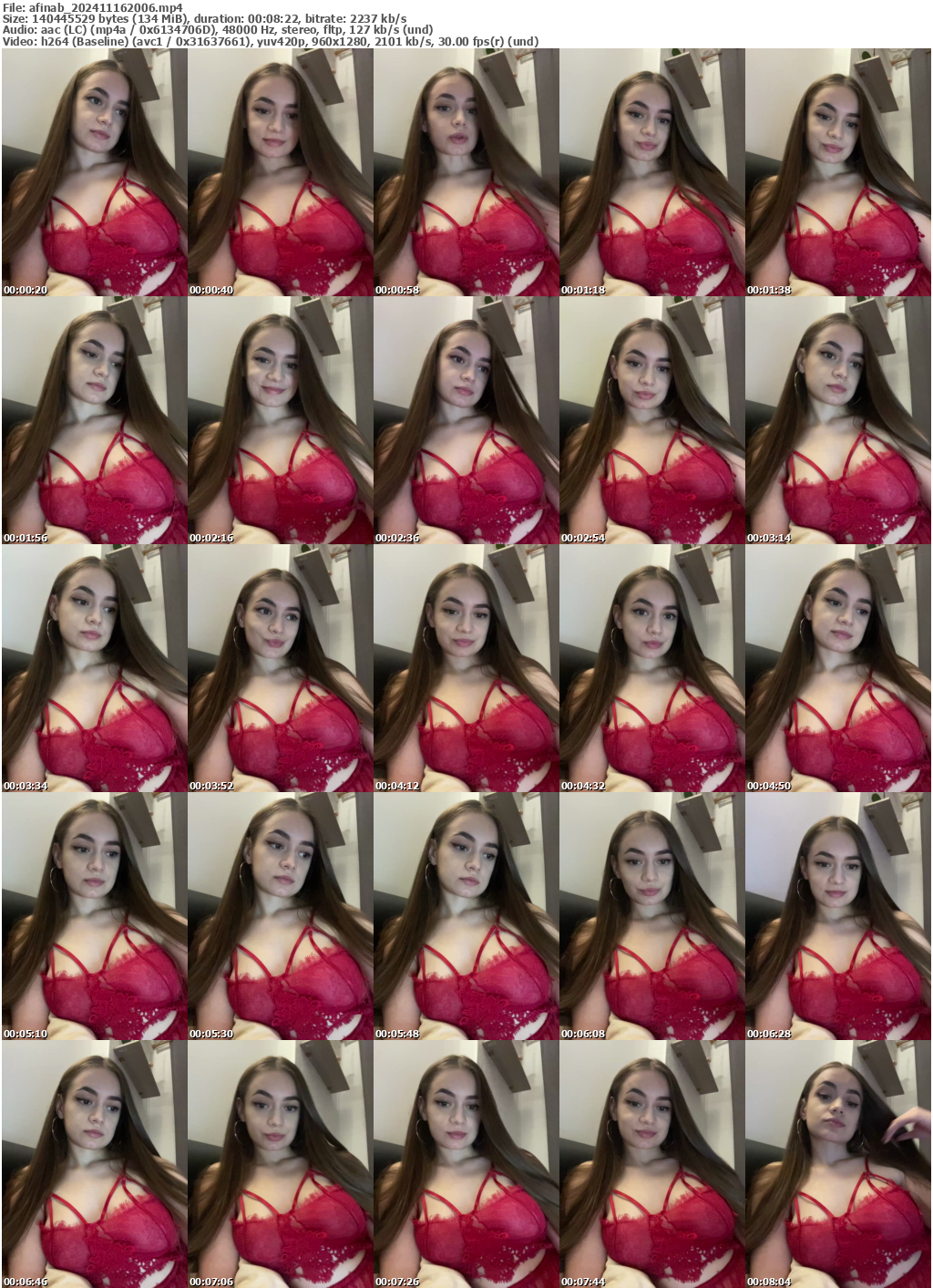 Preview thumb from afinab on 2024-11-16 @ bongacams