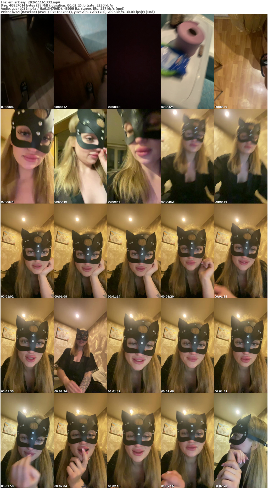 Preview thumb from ernieflossy on 2024-11-16 @ bongacams